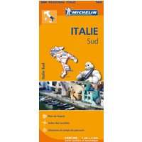 Carte Régionale Italie Sud