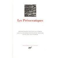 Les Présocratiques