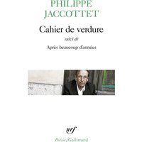 Cahier de verdure. Après beaucoup d'années