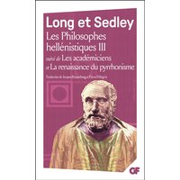 Les philosophes hellénistiques. Vol. 3. Les Académiciens, la renaissance pyrrhonienne