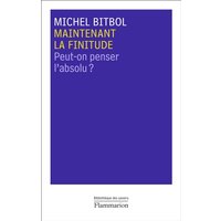 Maintenant la finitude : peut-on penser l'absolu ?