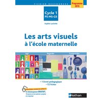 Les arts visuels à l'école maternelle : cycle 1, PS, MS, GS : 1 livret pédagogique, 72 fiches