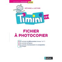 Timini - Fichier à photocopier - Différentiation et manipulation CP