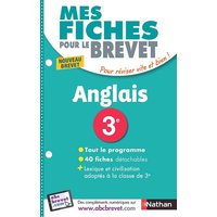Mes fiches pour le Brevet Anglais 3éme - Nouvelle édition
