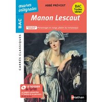 Manon Lescaut : parcours associé personnages en marge, plaisir du romanesque : bac toutes séries