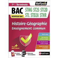 Histoire géographie enseignement commun : 1re, terminale, bac STMG, ST2S, STI2D, STL, STD2A, STHR : nouveau bac