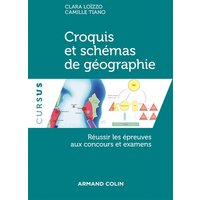 Croquis et schémas de géographie -Réussir les épreuves aux concours et examens - Réussir les épreuves aux concours et examens