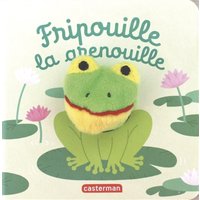 Fripouille la grenouille - Livre marionnette pour bébé - dès 3 mois