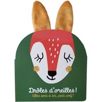 Drôles d'oreilles - Elles sont à toi, petit cerf ? - Livre marionnette pour bébé - dès 1 an
