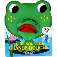La grenouille à grande bouche - Livre marionnette pour bébé - dès 1 an