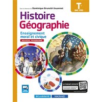 Histoire Géographie Enseignement moral et civique (EMC) Tle Bac Pro (édition 2016) - Manuel élève