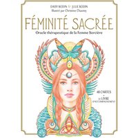 Féminité sacrée - Oracle thérapeutique de la Femme Sorcière. 48 cartes + le livre d'accompagnement