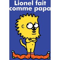 Lionel fait comme papa