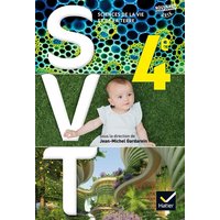 SVT, sciences de la vie et de la Terre 4e : nouveaux programmes 2016