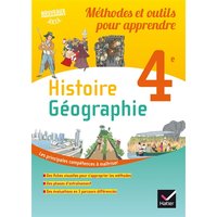 Histoire géographie 4e : méthodes et outils pour apprendre : nouveaux programmes 2016
