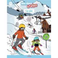 Le ski : j'apprends avec mes autocollants