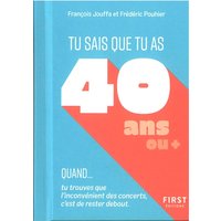 Tu sais que tu as 40 ans ou + quand... : tu trouves que l'inconvénient des concerts, c'est de rester debout