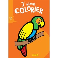 J'aime colorier : perroquet : 2-4 ans