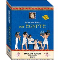 Coffret un jour tout là-bas en Égypte - Cléôpatre et le scarabée magique - Toutankhamon et la larme d'or