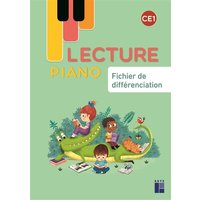 Lecture piano CE1 : fichier de différenciation