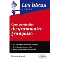 Cours particulier de grammaire française