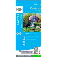 2343Et Castres.Le Sidobre.Pnr Du Haut Languedoc