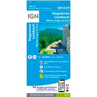 3814Et Haguenau/Lembach/Pnr Des Vosges Du Nord