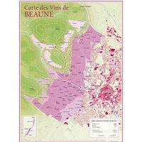 Carte des vins de beaune
