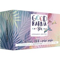 Good karma box : 50 cartes 100 % pensées positives : reconnexion, inspiration, alignement à soi