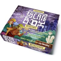 Escape Box Détectives - Escape game enfant de 2 à5 joueurs - De 8 à 12 ans