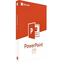 Microsoft PowerPoint 2016 dla Mac - licencja wieczysta ESD 1 PC