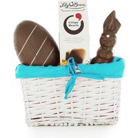 Chocolate Crispy Heart Easter Basket, 385g at Lily O'Brien`s Chocolate Chocolate Crispy Heart Easter Basket, 385g.