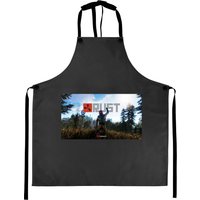 Rust Game Facepunch Logo Gaming Aprons