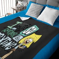 The Loud House Lori Loud I Would So Rather Be Texting Baby Blankets