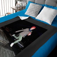 Michael Cera Jumping Baby Blankets