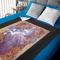 Lady Amalthea - The Last Unicorn Baby Blankets