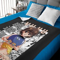 Keiko Yukimura Ghost Files Yuyu Hakusho Manga Style Design Baby Blankets