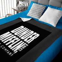 Dunder Mifflin Logo- The Office Baby Blankets