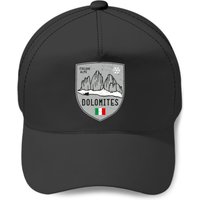 Dolomites Mountain Italy Emblem Baseball Caps