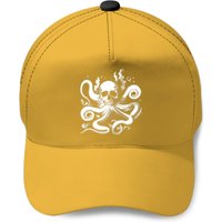 Skeleton Skulls Deathopus The Skull Headed Octopus Undersea Death Monster Skull Baseball Caps