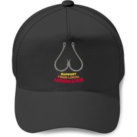 Support Your Local Hookers Funny Fishing Fisherman Dad Gift Baseball Caps
