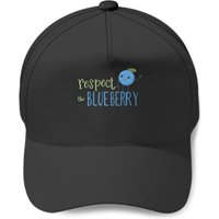 Respect The Blueberry - Blueberry - Baseball Caps