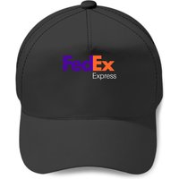 Fedex Mens Black Fleece Pullover Wool Warm Baseball Caps