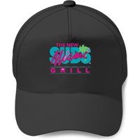 The New Miami Grill Logo Restaurant Baseball Caps