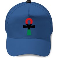 Red, Black & Green Ankh Baseball Caps