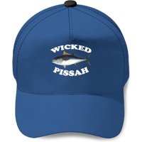 Wicked Pissah Bluefin Tuna Illustration Fishing Angler Gear Baseball Cap