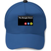 The Boogie Down Subway Sign - New York City - Baseball Caps