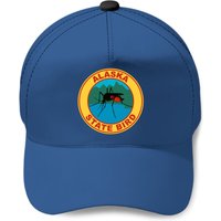 Alaska State Bird Mosquito Baseball Caps