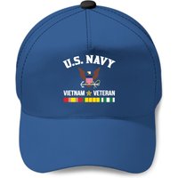 Us Navy Vietnam Veteran Baseball Caps