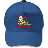 Official Jack Hartmann Rocks Short Sleeve Gift Halloween Day Baseball Caps